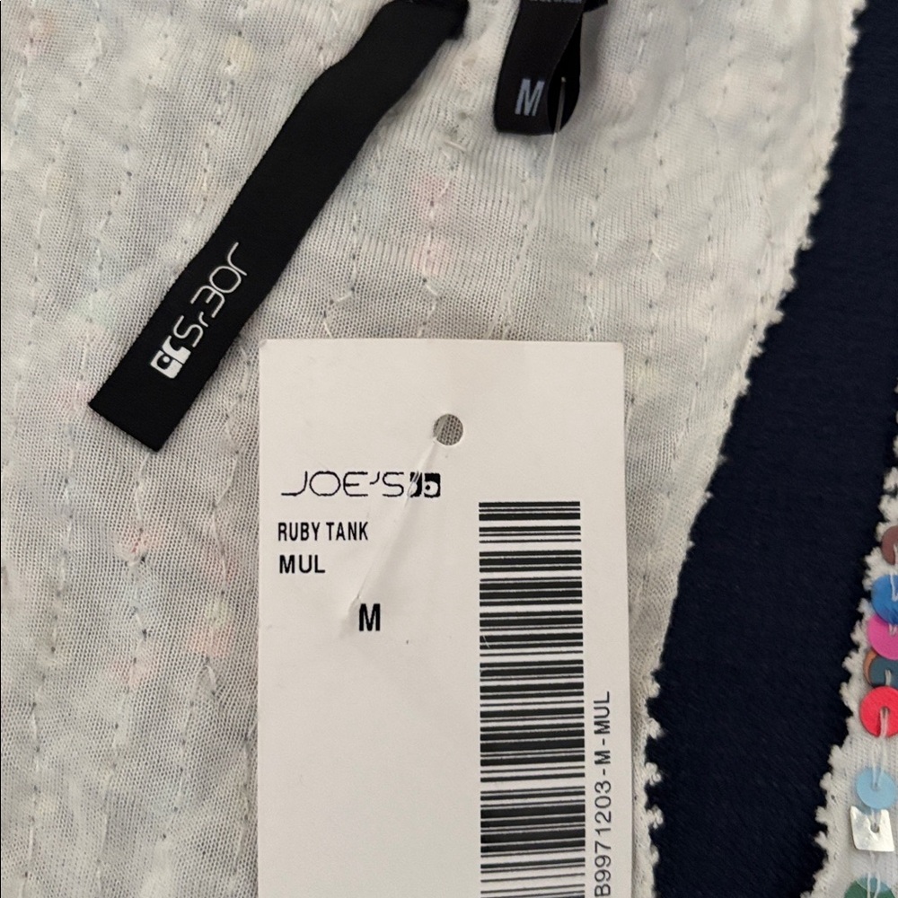 Joe's Jeans Multicolor Sequin Tank Top - Picture 9 of 10